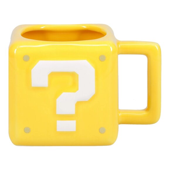 Nintendo Mario Question Block Mug | Retro Gamer Gift - Picture 2 of 3